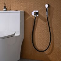 Встраиваемый смеситель с прогрессивным картриджем и гигиеническим душем — изображение 2